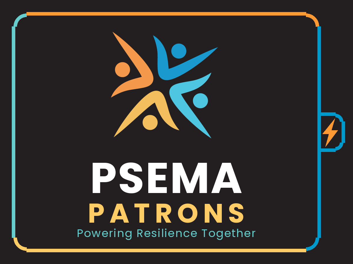 PSEMA_Patrons_header_stacked_dark PSEMA Patrons: Powering Resilience Together